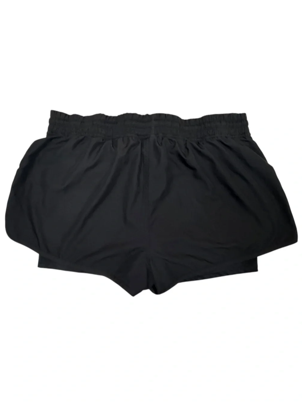 Speedo Women’s 14 Gym2Pool 2-in-1 Run Swim Shorts Black Built In Liner Pockets